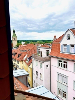 2‑Zimmer Mai­so­nette-Woh­nung mit klei­ner Dach­ter­ras­se in der Ravens­bur­ger Innen­stadt zu vermieten, 88212 Ravensburg, Maisonettewohnung