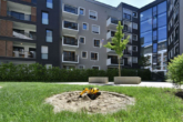 Innenhof - Zen­tra­le 3,5 Zim­mer Woh­nung mit Bal­kon im Dich­ter­vier­tel&nbsp;Ulm