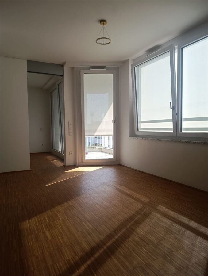 Blick ins Schlafzimmer