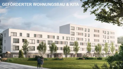 Geförderter Wohnraum (WBS 2), moderne 4‑Zimmer Wohnung in ruhiger Lage, 93053 Regensburg, Etagenwohnung
