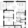 Grundriss_Whg.5.3 - Hel­le 3.Zi.EG Whg, inkl.EBK,Gäste WC, Ter­ras­se, Abstell­raum, 1xTG-Stellplatz