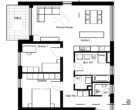 Grundriss Whg 15 - Schö­ne, hel­le 3.Zi.Whg, inkl.Einbauküche mit Bal­kon, Abstell­raum mit WMA, Kel­ler­ab­teil, 1x TG Stellplatz